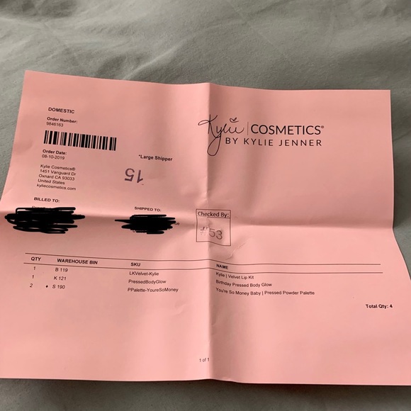 NWT Kylie Birthday You’re $o Money palette - Picture 7 of 7